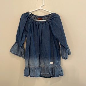 💙Seven for all Mankind 💙kids denim tunic dress